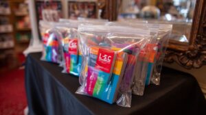 How long do customers retain branded bags?