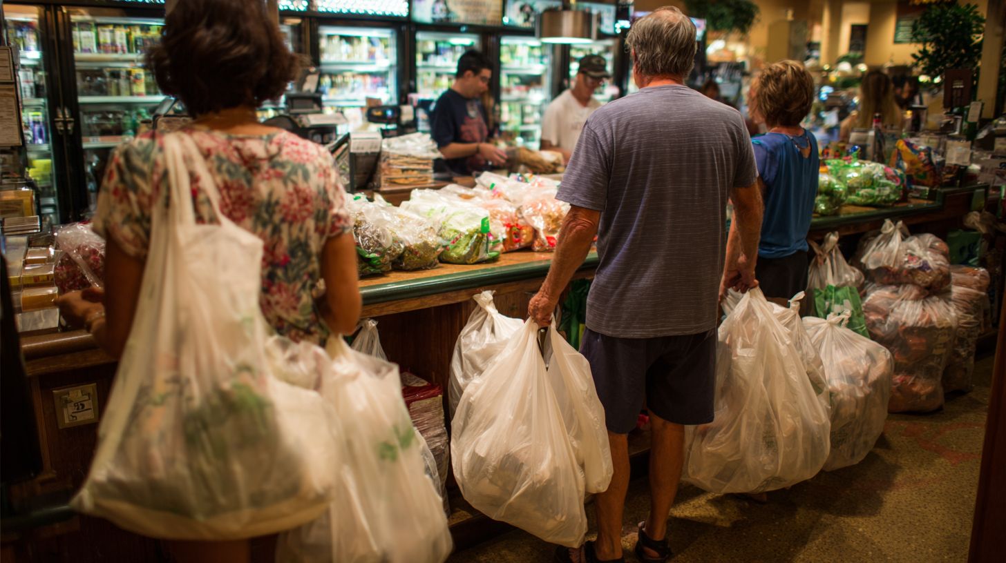 T-Shirt Bags for Grocery Stores