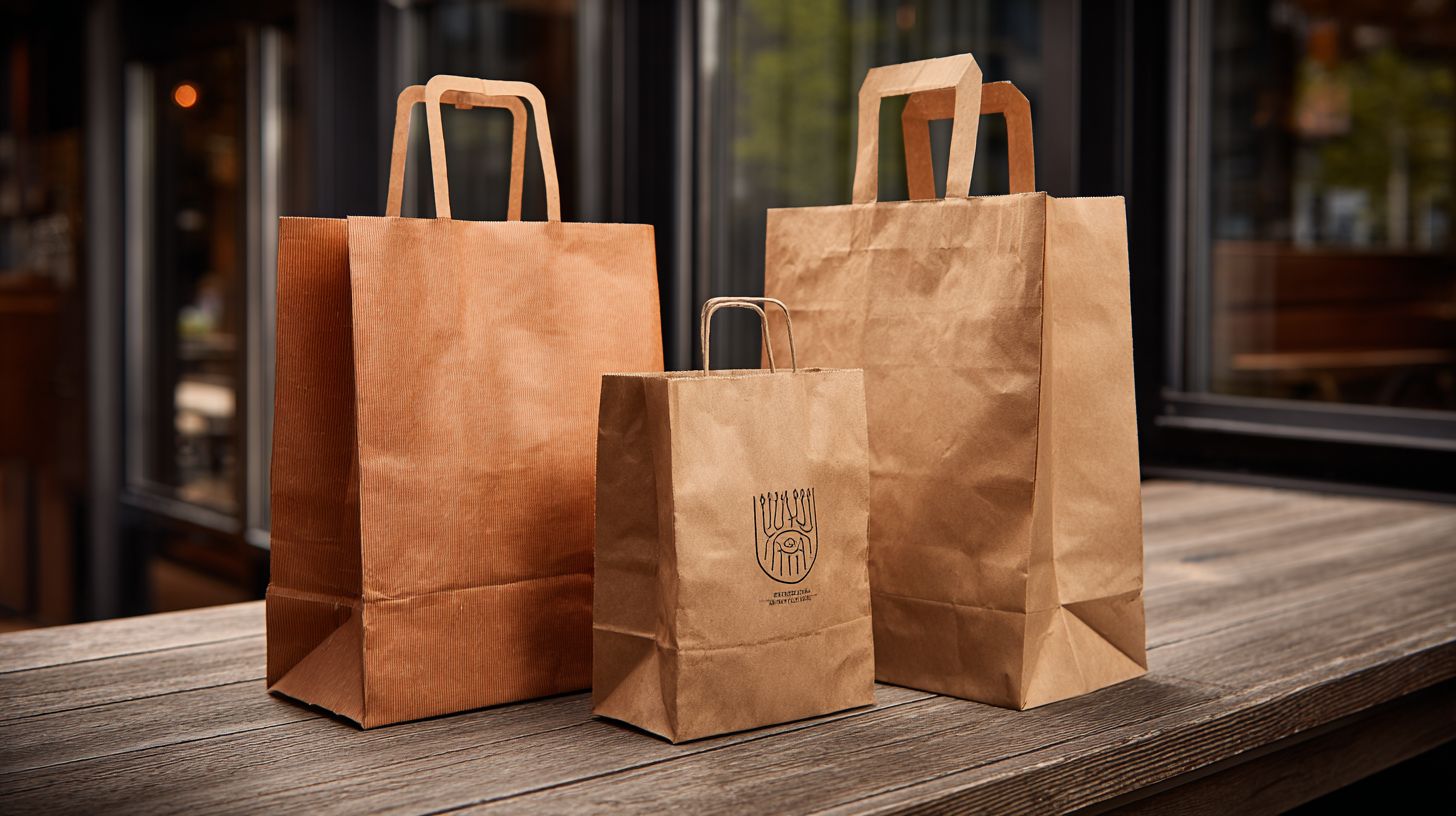 Restaurant Bags with logo
