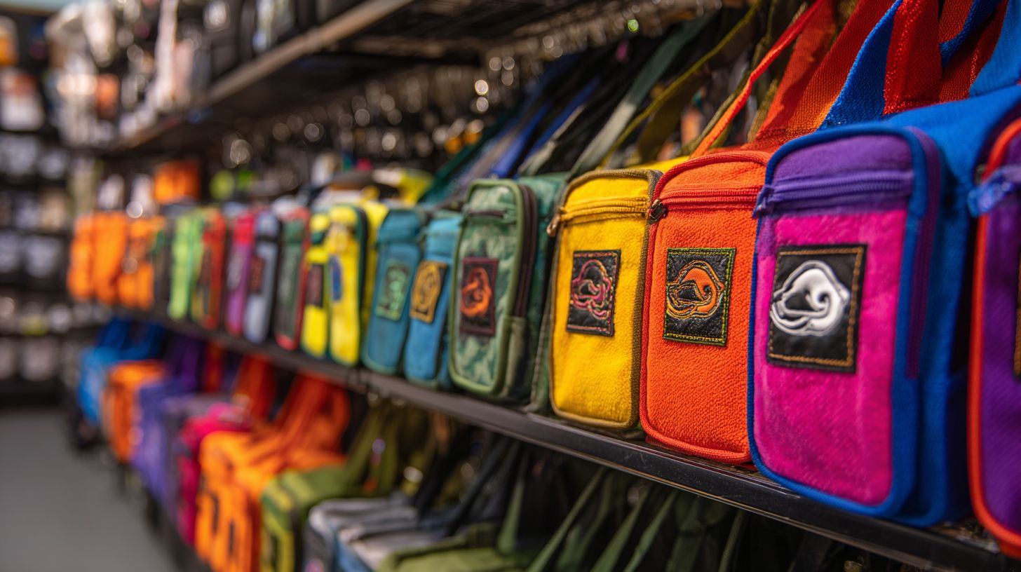Custom Patch Handle Bags for Retail Bulk