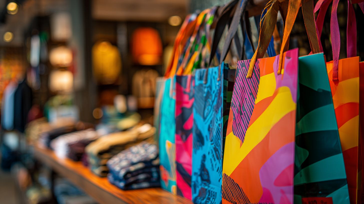 How do reinforced handles improve the shopping experience?