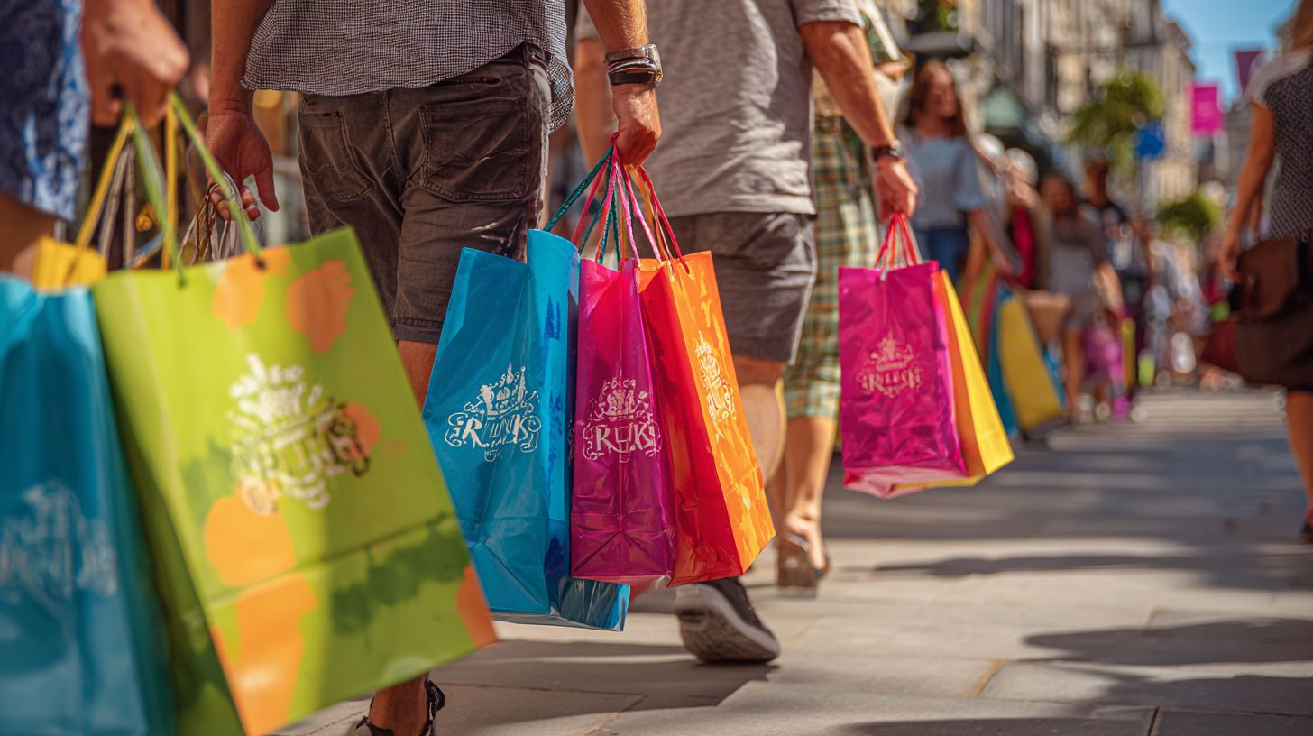 budget-friendly Custom Printed Shopping Bags