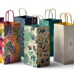Custom Paper Die Cut Handle Bags