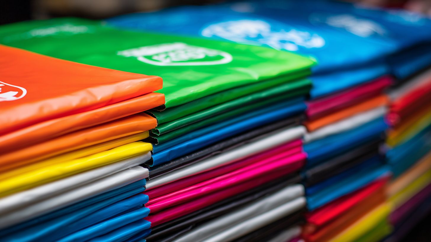Custom Printed Plastic Bags Wholesale