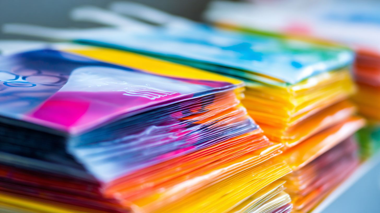 Custom Printed Plastic Bags For Perfect for Retail