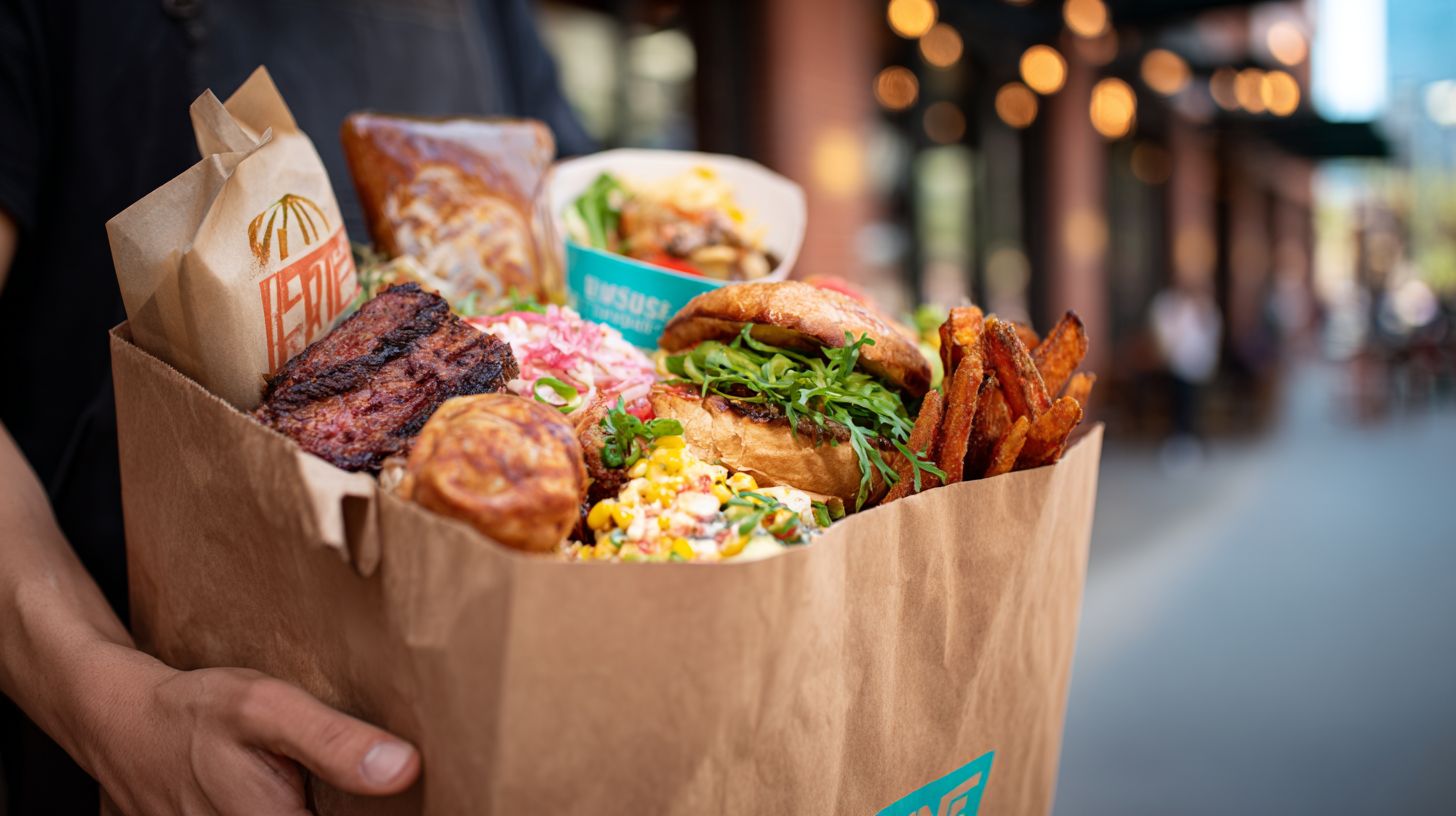 Custom Restaurant Bags for Takeout Services