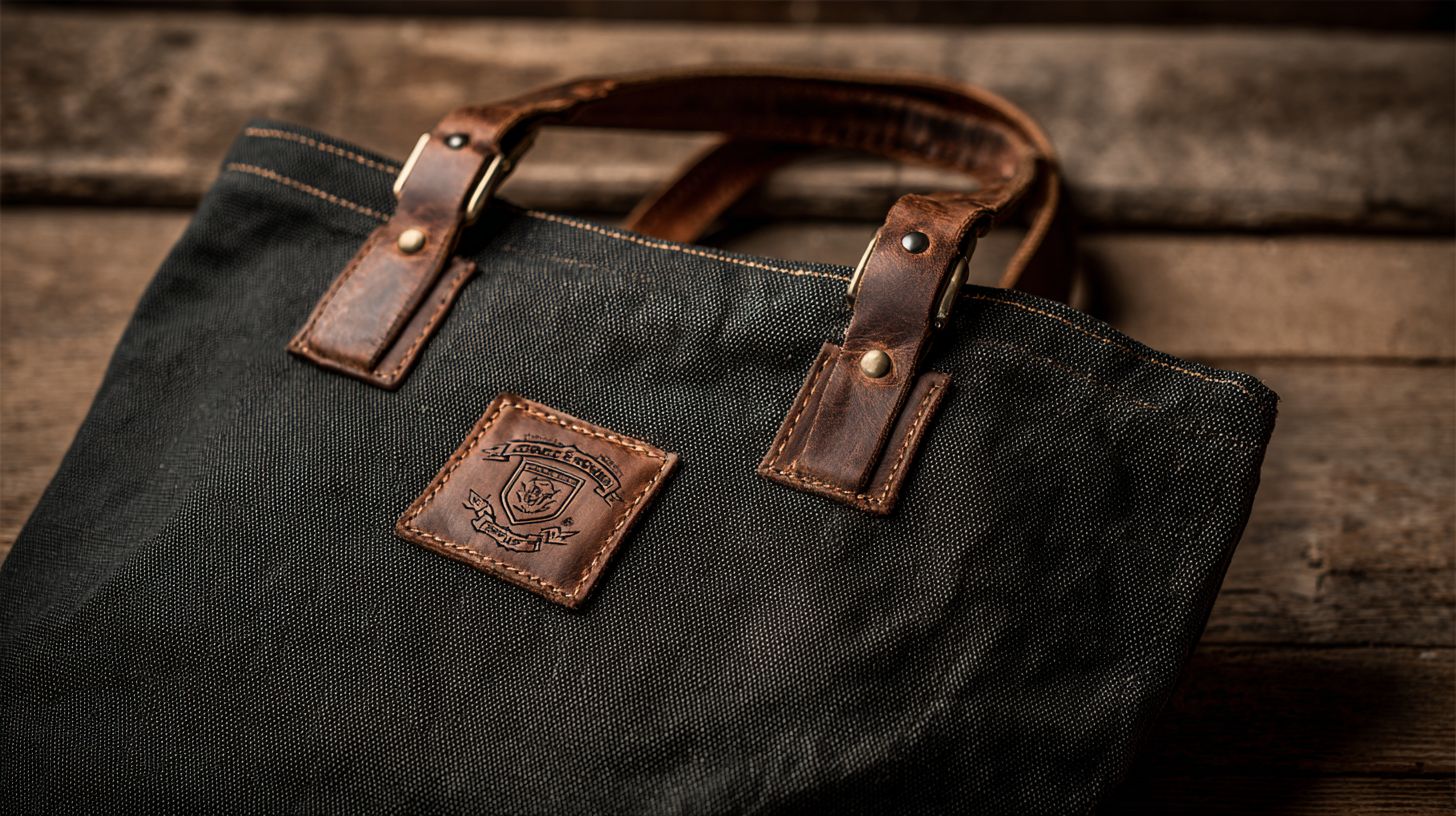 Custom Patch Handle Bags wholesale