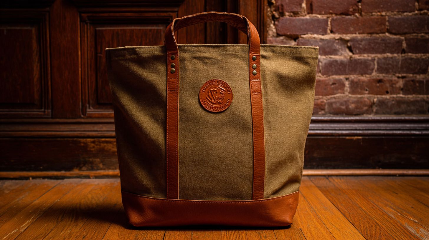 Custom Patch Handle Bags bulk