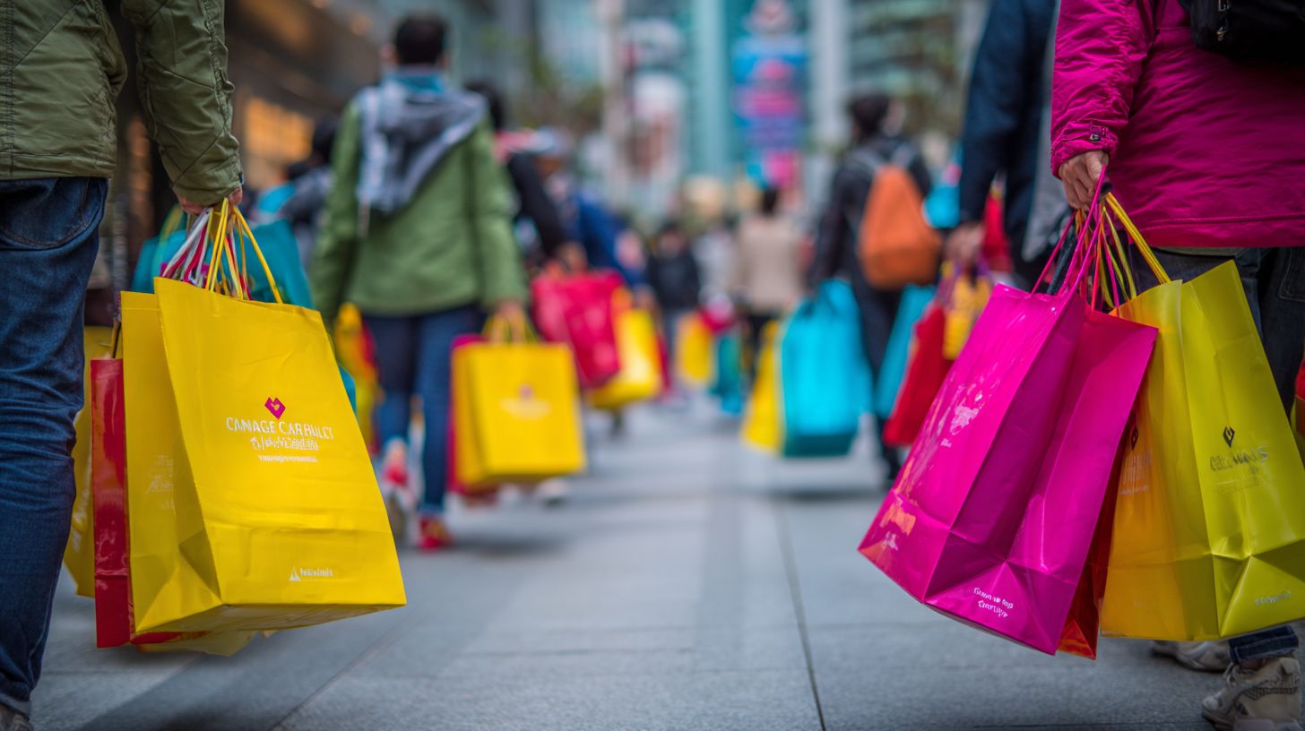 Custom printed plastic bags