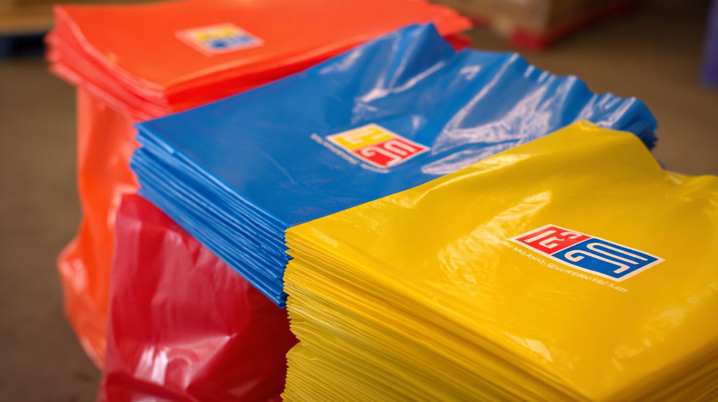 Custom Design Options  - Printed Plastic Bags