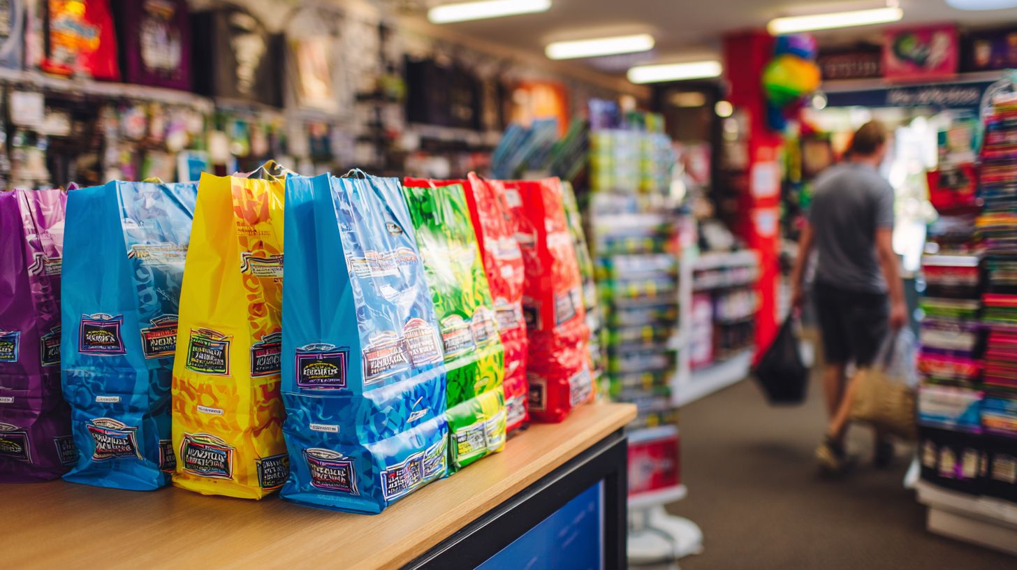 Custom Printed Plastic Bags For Retail