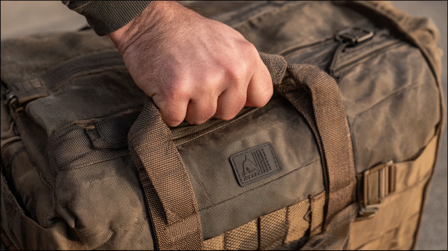 custom patch handle bags