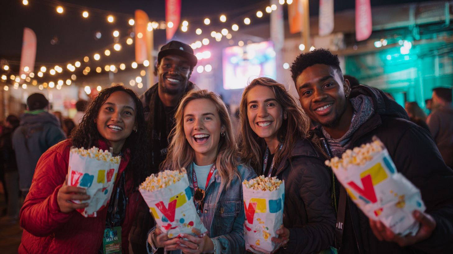 How Do Popcorn Bags Improve Brand Awareness at Events?