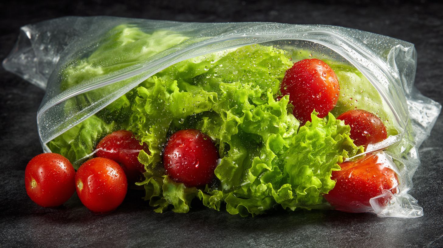 Vegetables in Reclosable Bags