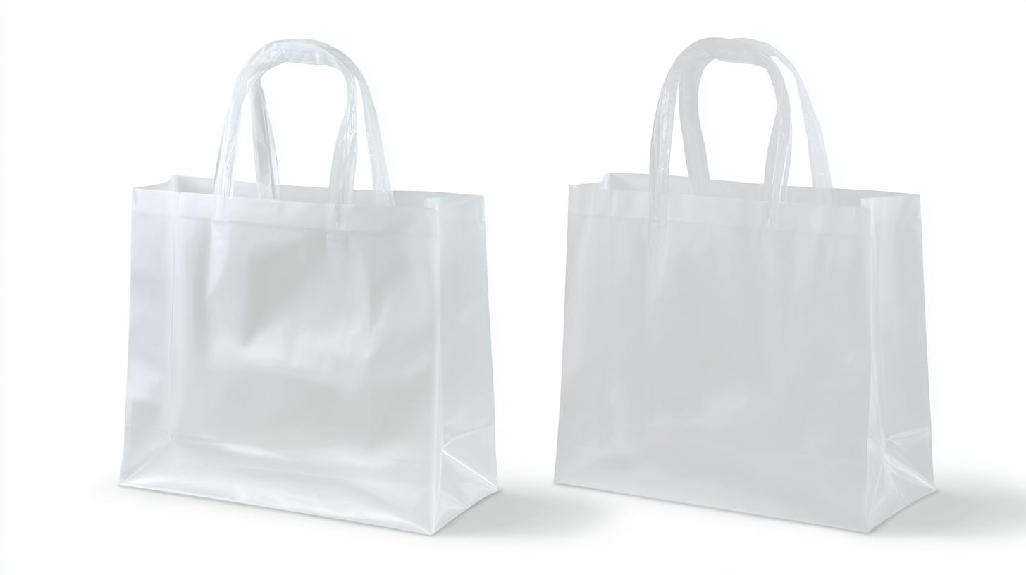 Custom Soft Loop Handle Bags