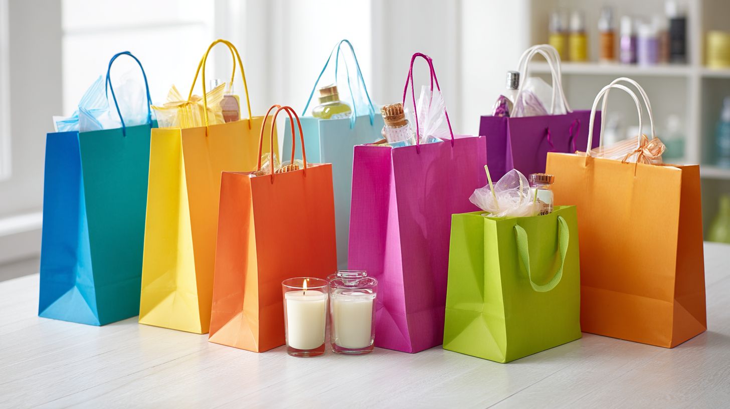 Paper Die Cut Handle Bags For Business