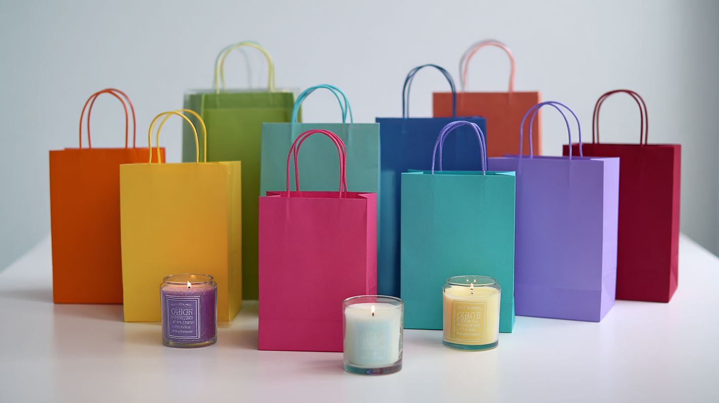 Custom Paper Die Cut Handle Bags