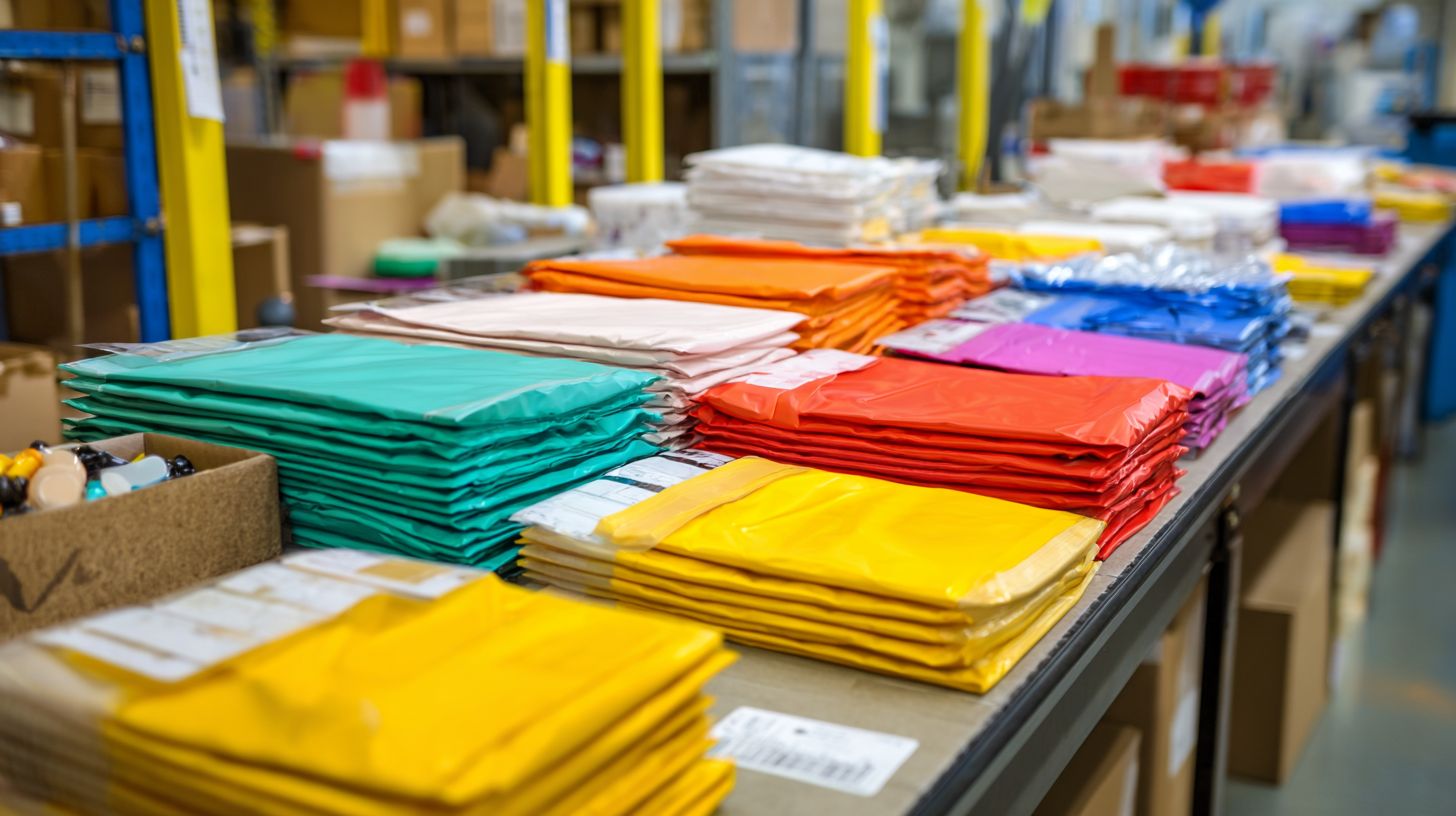 Custom poly mailers for shipping