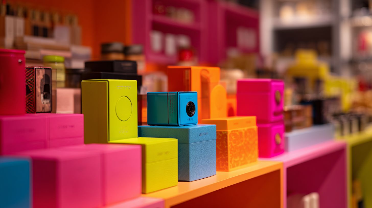 What are retail boxes and how do they help in presenting products uniquely?