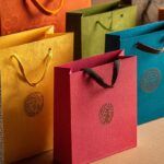 Custom Paper Die Cut Handle Bags