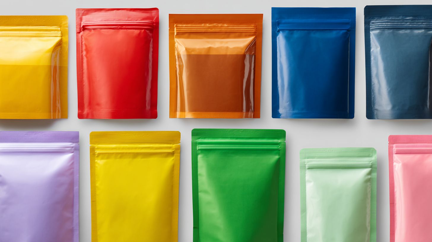 How can I add custom printing to flat poly bags?
