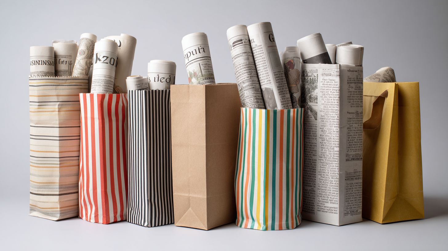 Custom Newspaper Bags Wholesale