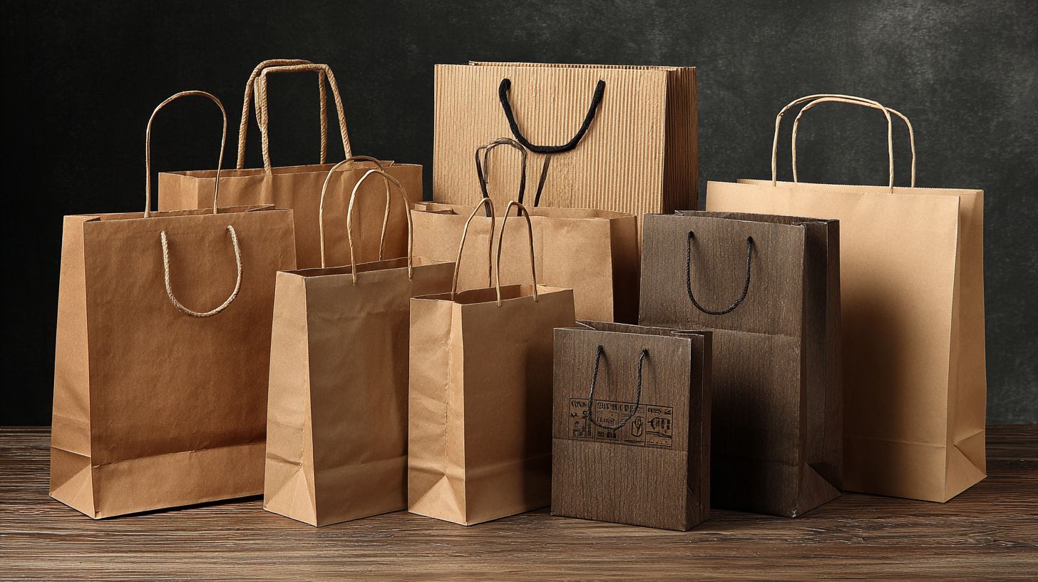 Kraft Shopping Bags Supplier