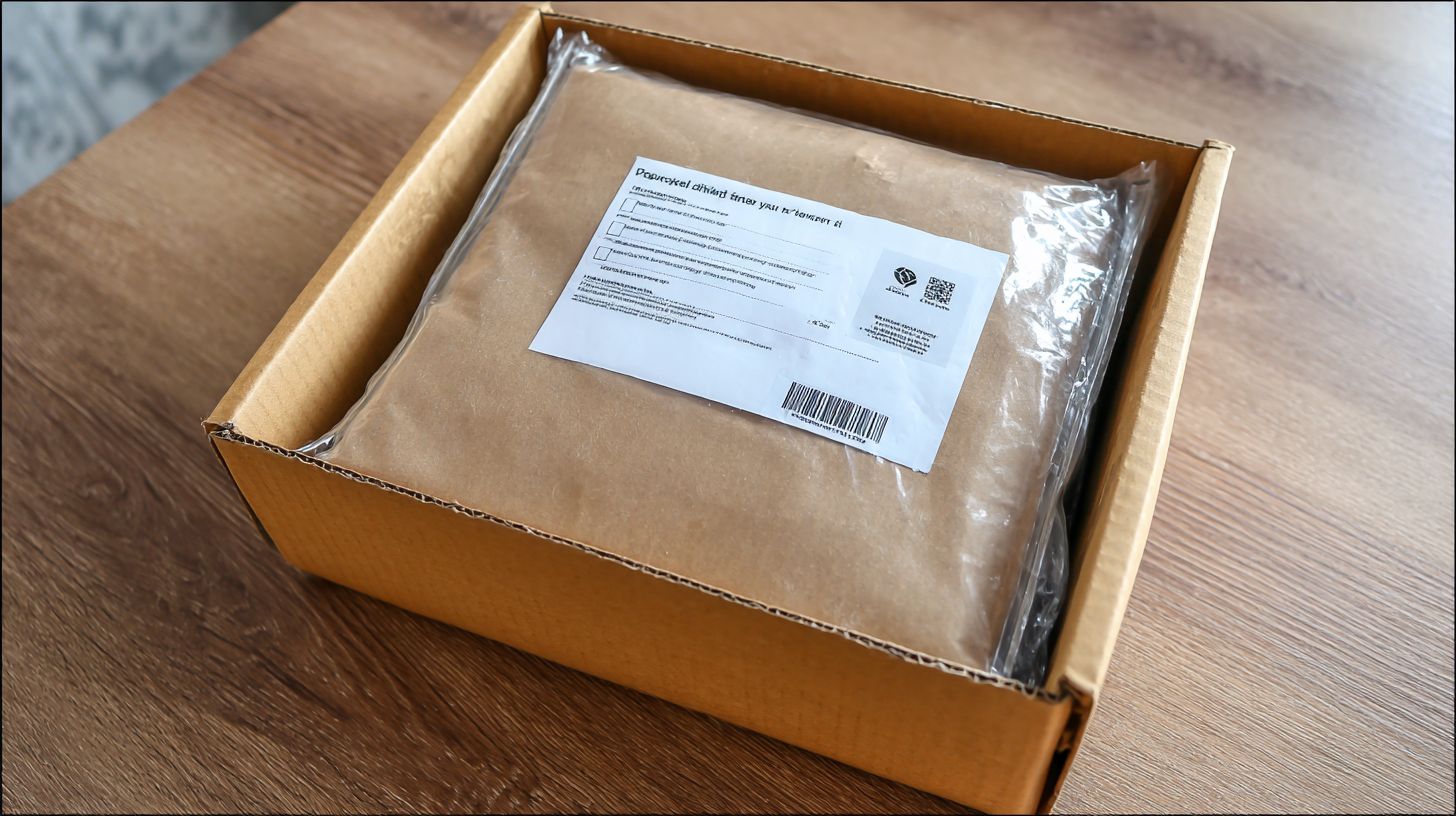 custom packing list envelopes