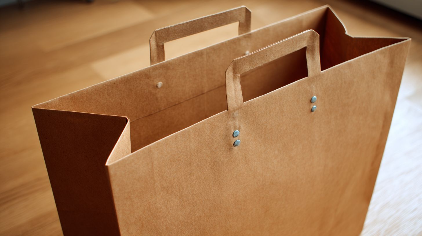Rigid Snap Handle Bags Bulk
