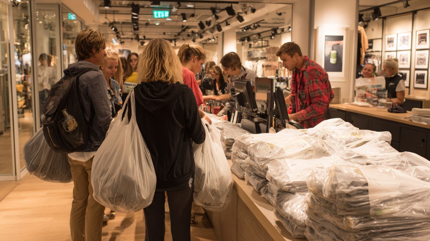 T-Shirt Bags Ideal for Retail Stores