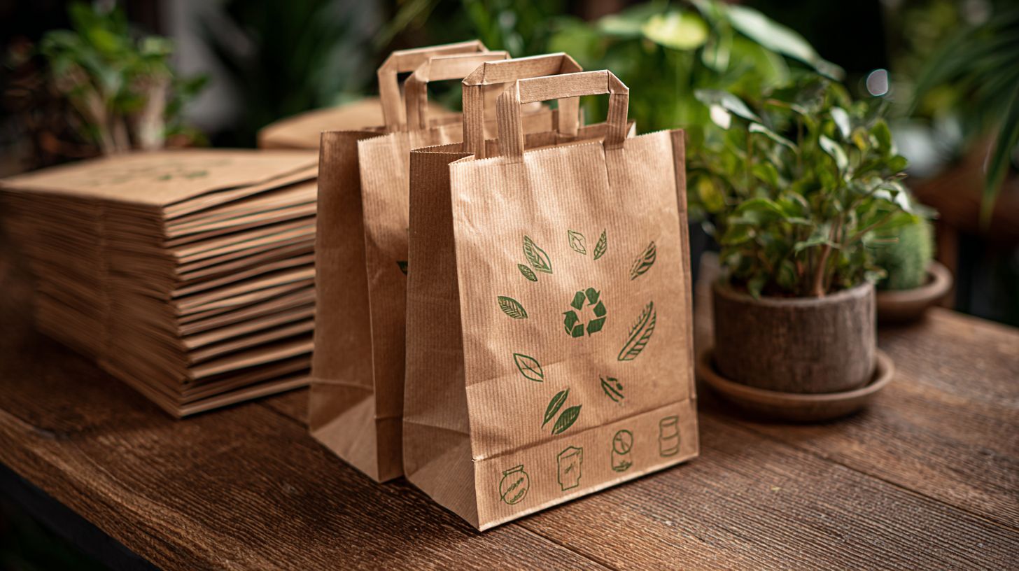 Custom Paper Die Cut Handle Bags 