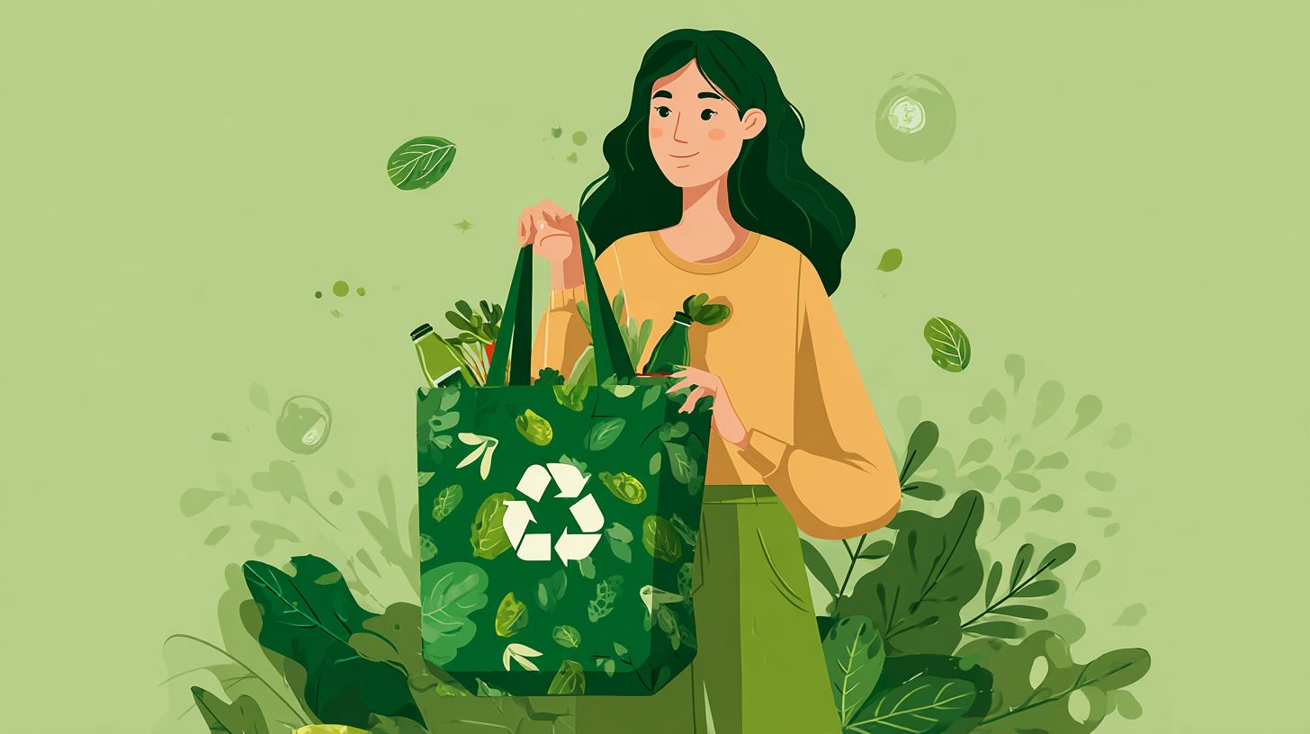 Why Are Custom Printed Reusable Bags a Sustainable Choice?