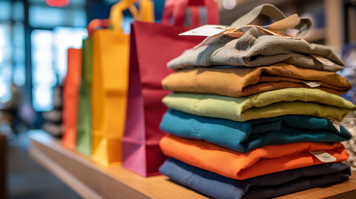 Die Cut Handle Bags for Retail Packaging