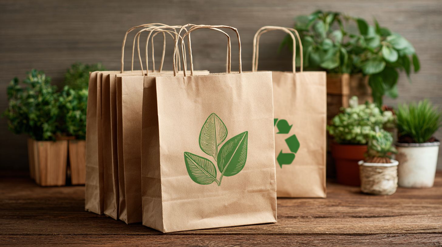 Kraft Shopping Bags Supplier