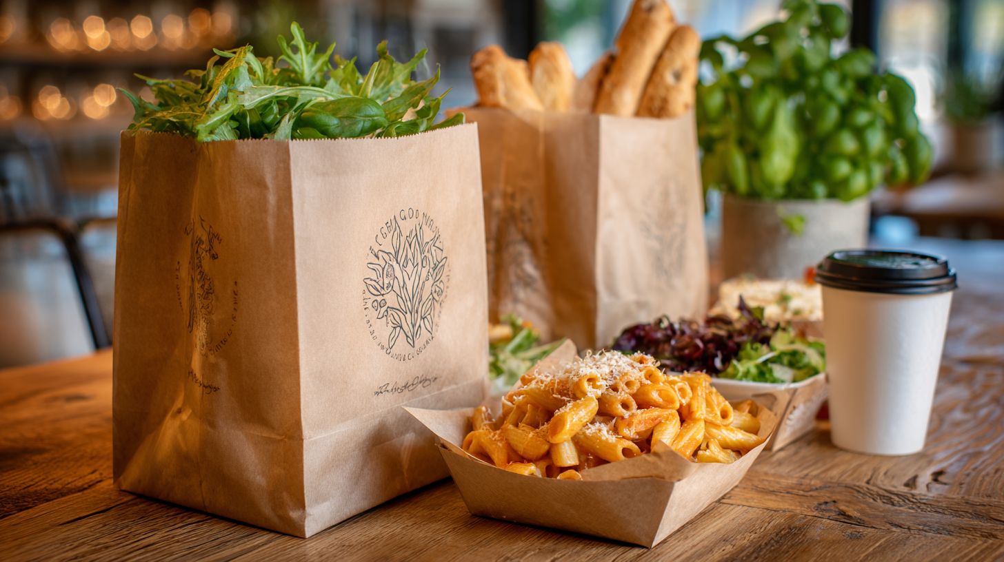 Custom Restaurant Bags