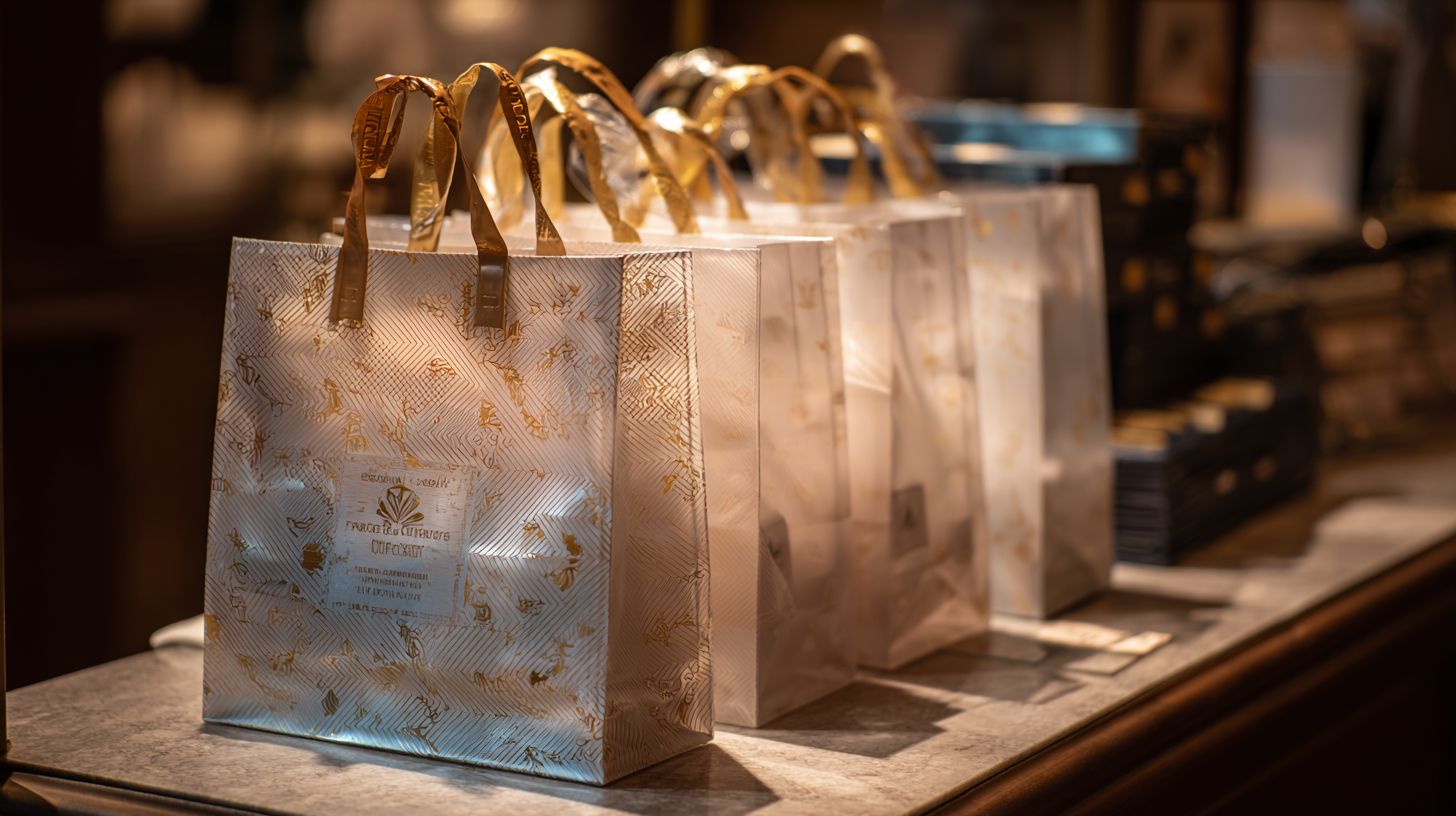 What makes frosted bags a stylish choice for retail packaging?