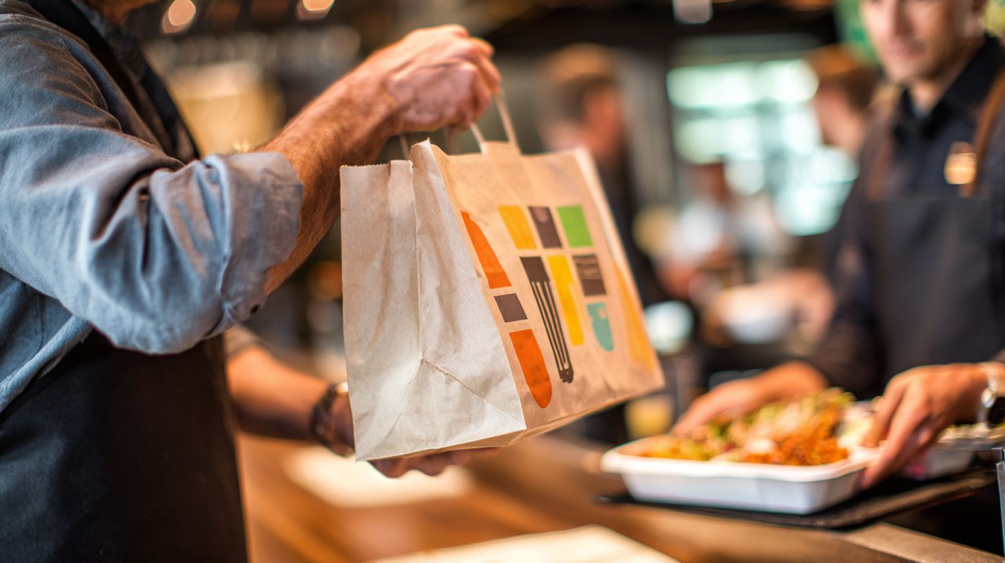 Custom Printed Restaurant Bags