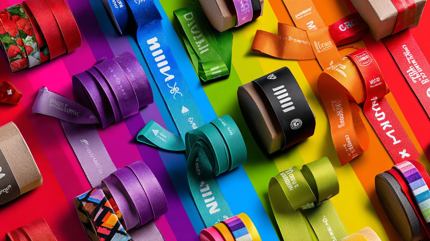 Custom Printed Ribbon for branding