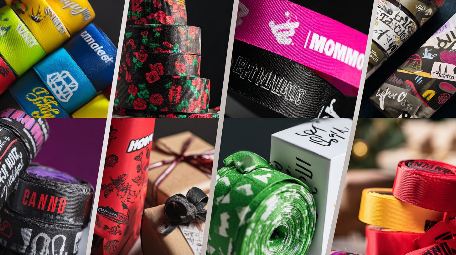 Custom Printed Ribbon for Marketing