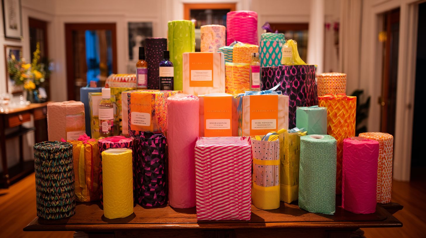 Use of Custom Tissues Paper