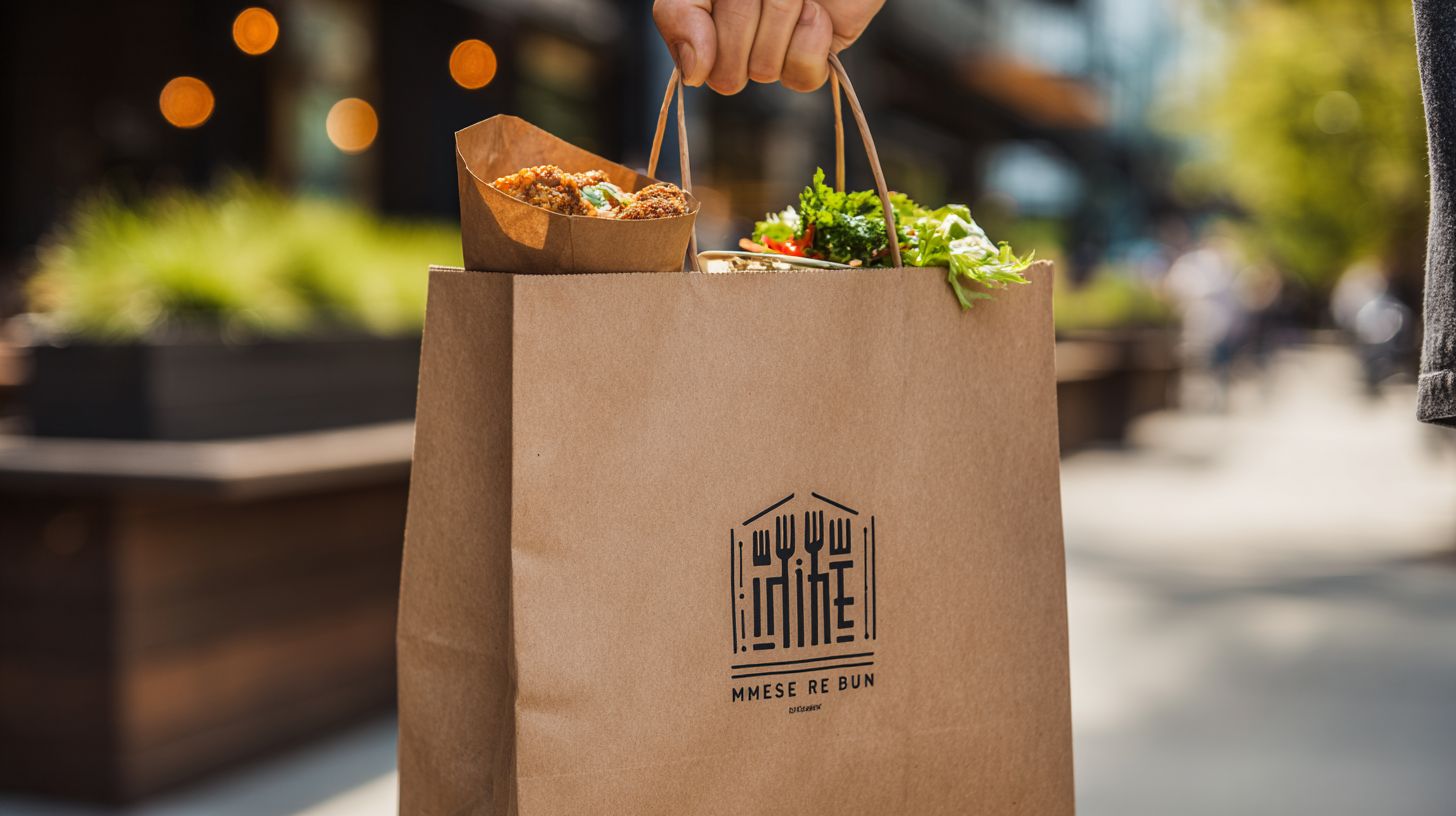 Custom Printed Restaurant Bags