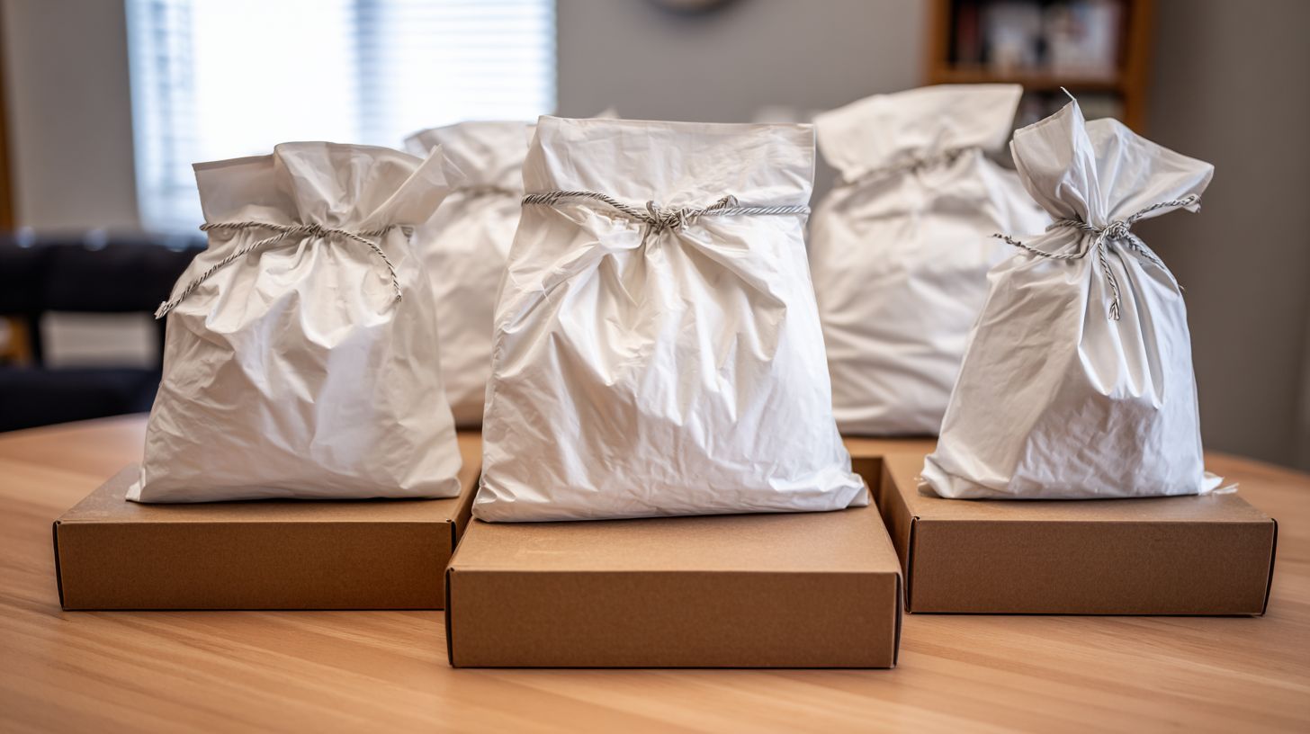 Custom Draw Tape Bags for Packaging