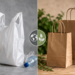 Custom Plastic Bags vs Paper Bags